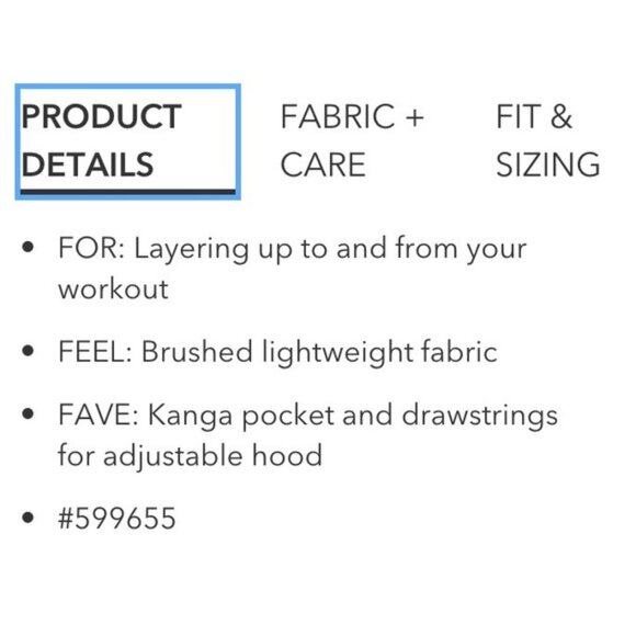 Athleta Recover Hoodie NWT - Picture 5 of 12